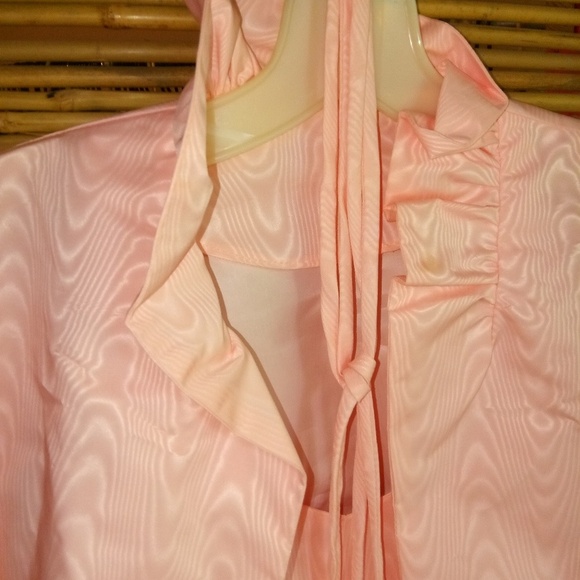 Pink Taffeta 5 Maxi Formal Dress Bolero Set - Picture 4 of 6